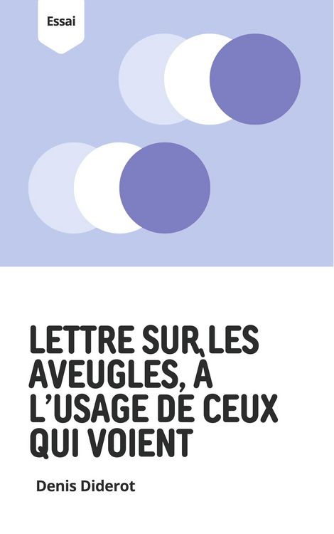Produktbild: Lettre sur les aveugles, &agrave; l'usage de ceux qui voient