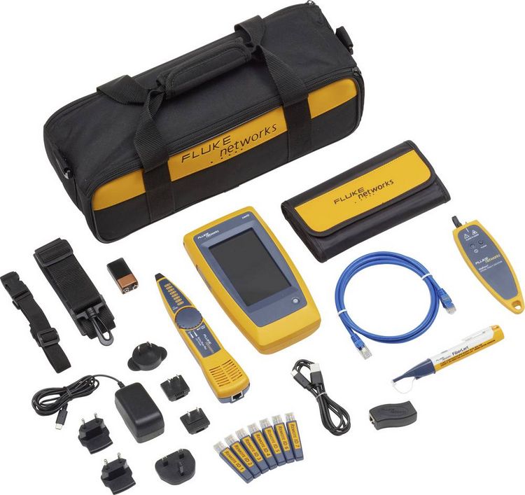 Produktbild: Fluke Networks LIQ-KIT-VFL-FBRLRT Kabel, Netzwerk und WiFi Industrial Ethernet-Tester