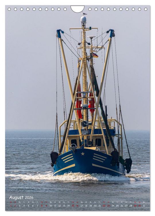 Produktbild: Nordfriesland, Zwischen St. Peter Ording und Sylt (Wandkalender 2026 DIN A4 hoch), CALVENDO Monatskalender