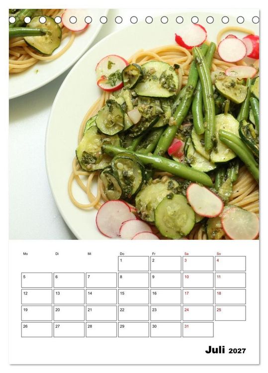 Produktbild: Leckeres mit Bohnen (Tischkalender 2027 DIN A5 hoch), CALVENDO Monatskalender