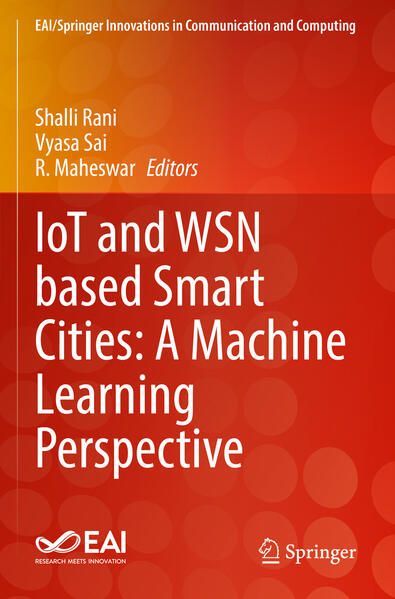 Produktbild: IoT and WSN based Smart Cities: A Machine Learning Perspective