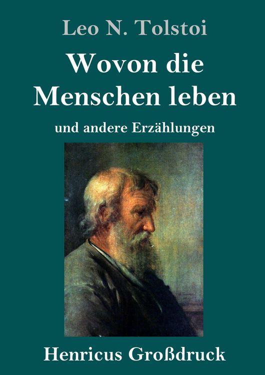 Produktbild: Wovon die Menschen leben (Gro&szlig;druck)