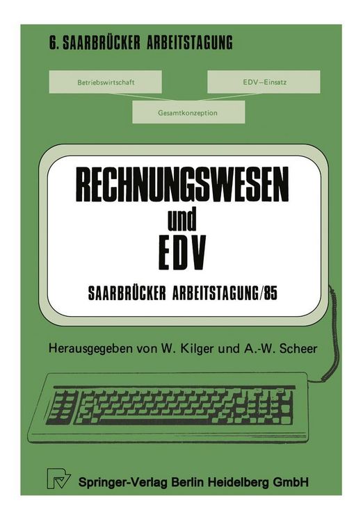 Produktbild: Rechnungswesen und EDV Saarbr&uuml;cker Arbeitstagung /85