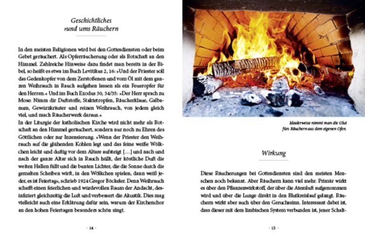 Produktbild: Das kleine Buch: Räuchern mit Kräutern und Harzen