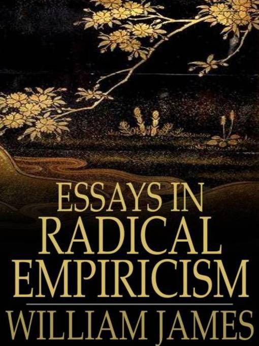 Produktbild: Essays in Radical Empiricism