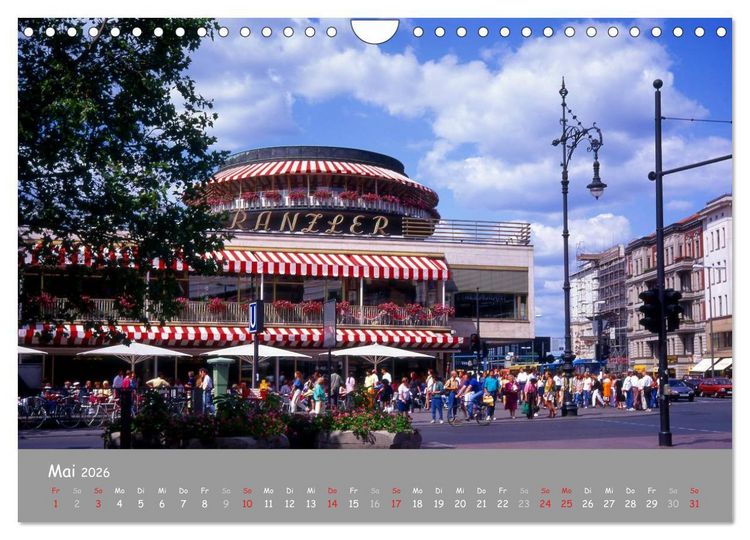 Produktbild: Weltstadt Berlin (Wandkalender 2026 DIN A4 quer), CALVENDO Monatskalender