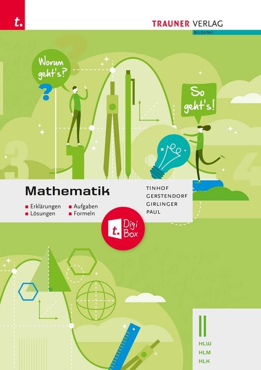 Produktbild: Mathematik II HLW/HLM/HLK - Erkl&auml;rungen, Aufgaben, L&ouml;sungen, Formeln