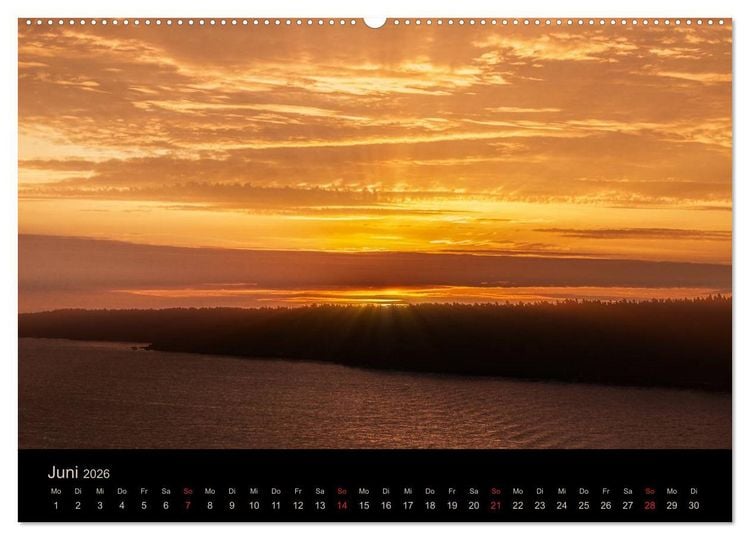 Produktbild: Schweden Sch&auml;rengarten (hochwertiger Premium Wandkalender 2026 DIN A2 quer), Kunstdruck in Hochglanz