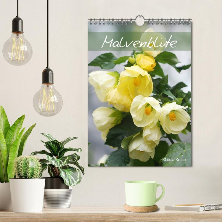 Produktbild: Malvenbl&uuml;te (Wandkalender 2026 DIN A4 hoch), CALVENDO Monatskalender