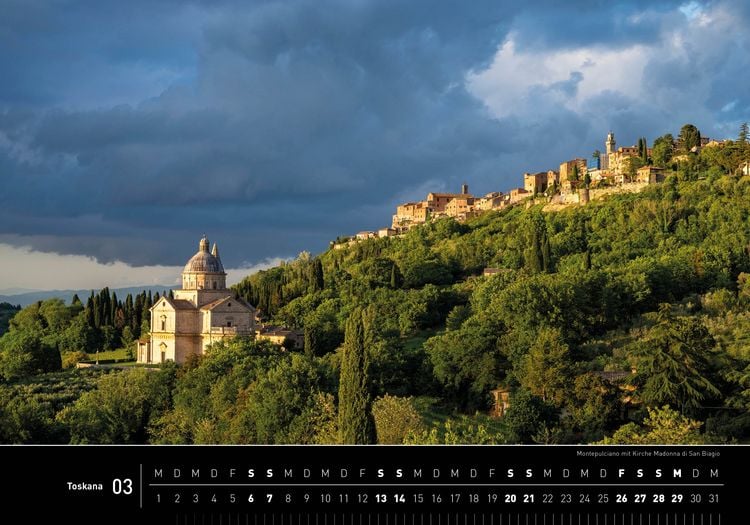 Produktbild: Toskana Premiumkalender 2027