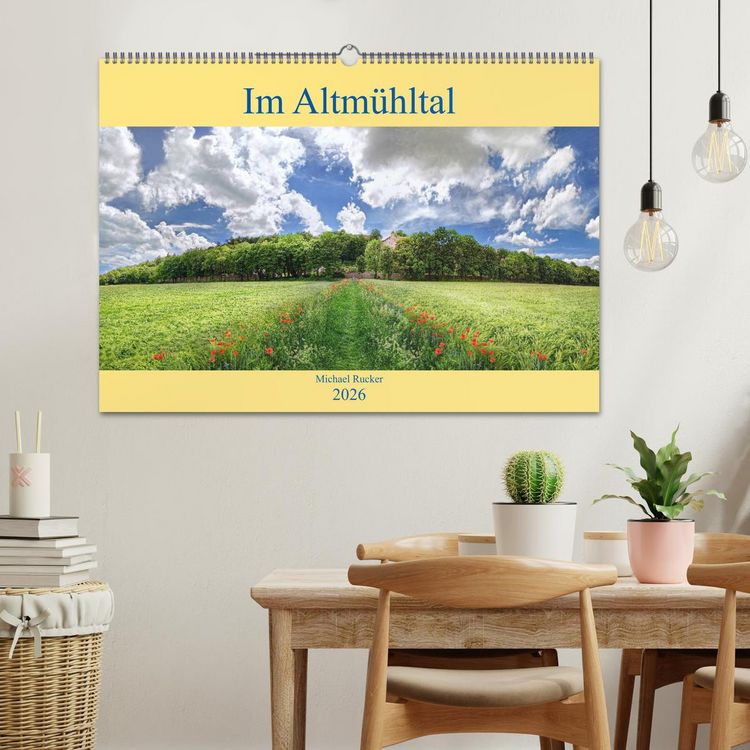 Produktbild: Im Altm&uuml;hltal (Wandkalender 2026 DIN A2 quer), CALVENDO Monatskalender