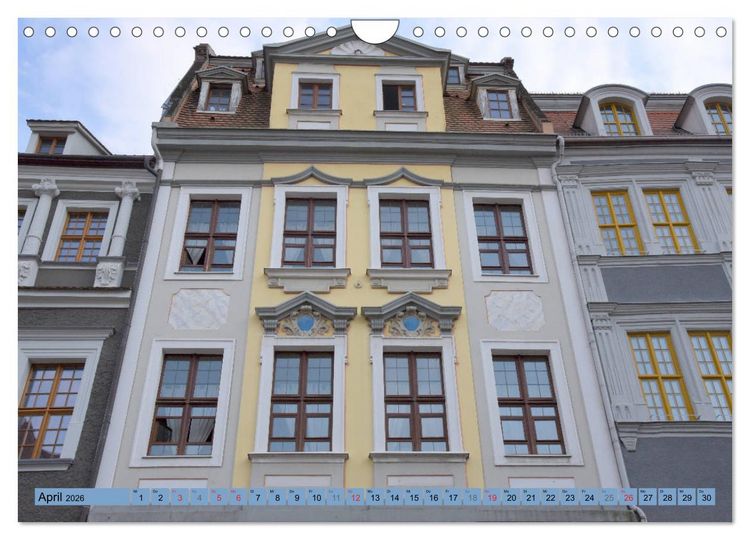 Produktbild: Fassadenreichtum in G&ouml;rlitz (Wandkalender 2026 DIN A4 quer), CALVENDO Monatskalender