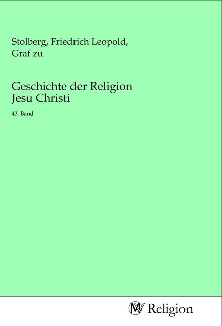 Produktbild: Geschichte der Religion Jesu Christi