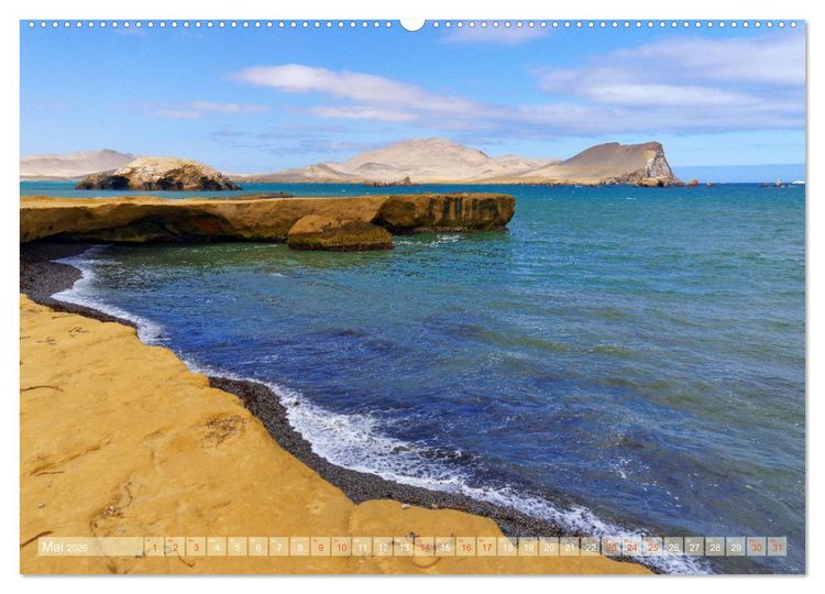 Produktbild: Bekanntes und Unbekanntes Peru (Wandkalender 2026 DIN A2 quer), CALVENDO Monatskalender