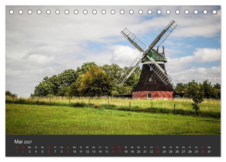 Produktbild: Mecklenburg-Vorpommern (Tischkalender 2027 DIN A5 quer), CALVENDO Monatskalender
