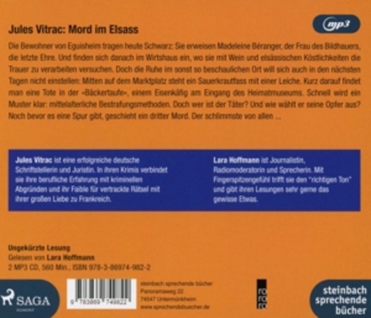 Produktbild: Mord im Elsass