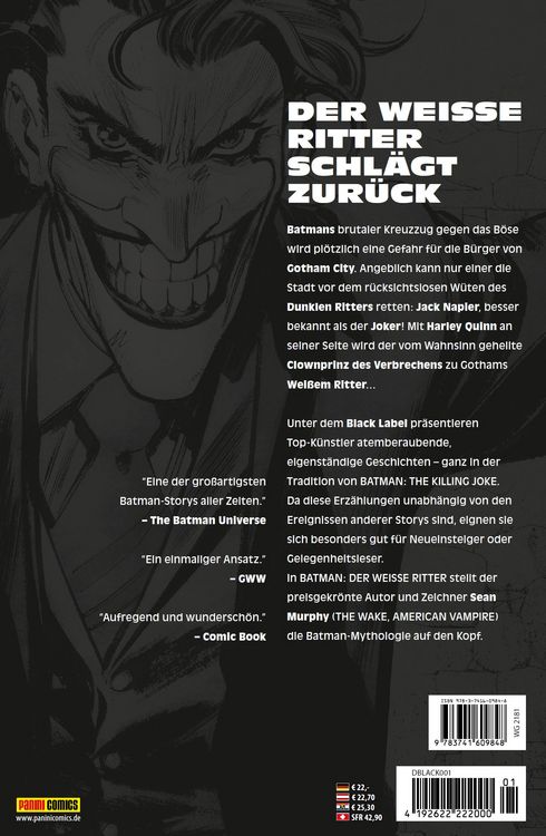 Produktbild: Batman: Der Wei&szlig;e Ritter