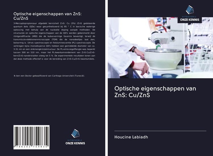Produktbild: Optische eigenschappen van ZnS: Cu/ZnS