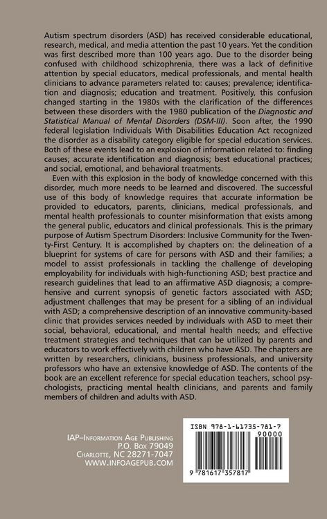 Produktbild: Autism Spectrum Disorders