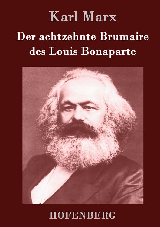 Produktbild: Der achtzehnte Brumaire des Louis Bonaparte