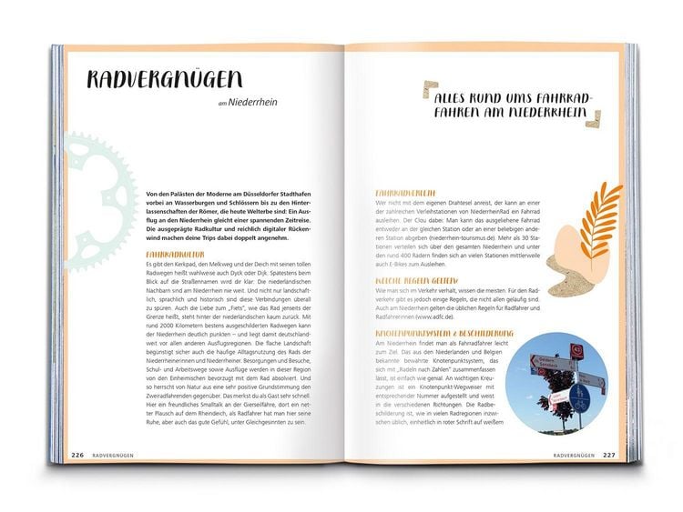 Produktbild: KOMPASS Radvergn&uuml;gen Niederrhein