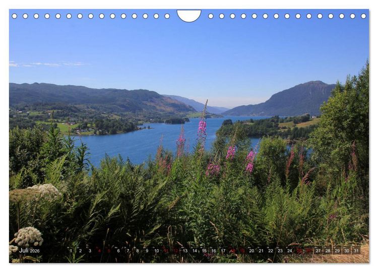 Produktbild: Norwegen 2026 - Im Land der Fjorde, Fjelle und Trolle (Wandkalender 2026 DIN A4 quer), CALVENDO Monatskalender