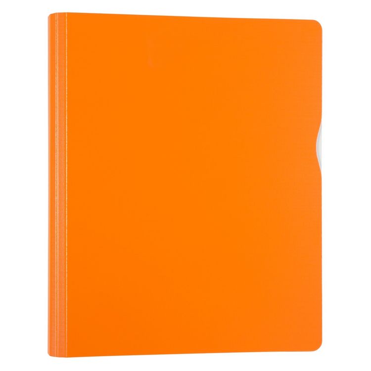 Produktbild: Idena Ringbuch mit Innentasche 2 Ringe 40mm orange DIN A4