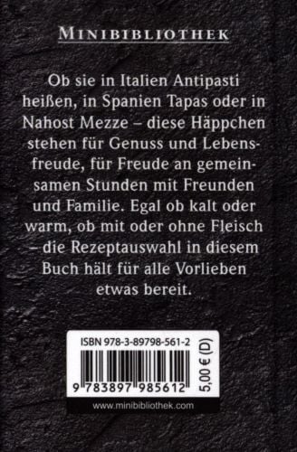 Produktbild: Antipasti, Tapas und mehr
