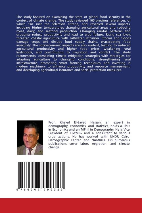 Produktbild: Climate Change and Global Food Security