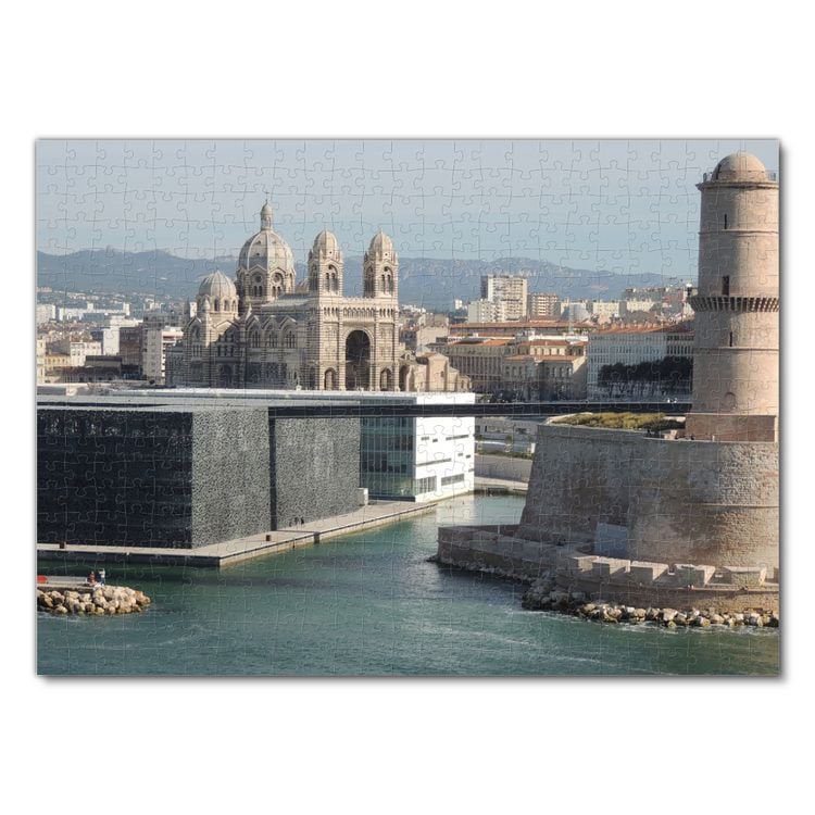Produktbild: Lais Puzzle Marseille 500 Teile
