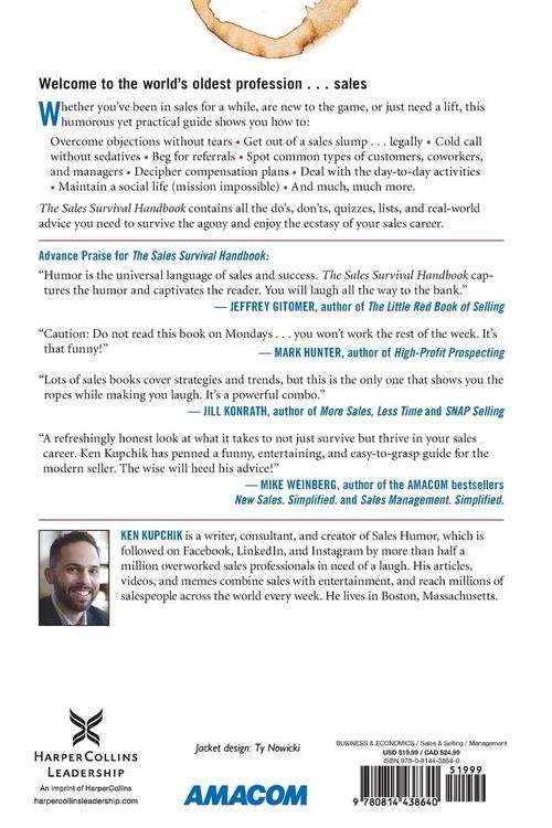 Produktbild: The Sales Survival Handbook