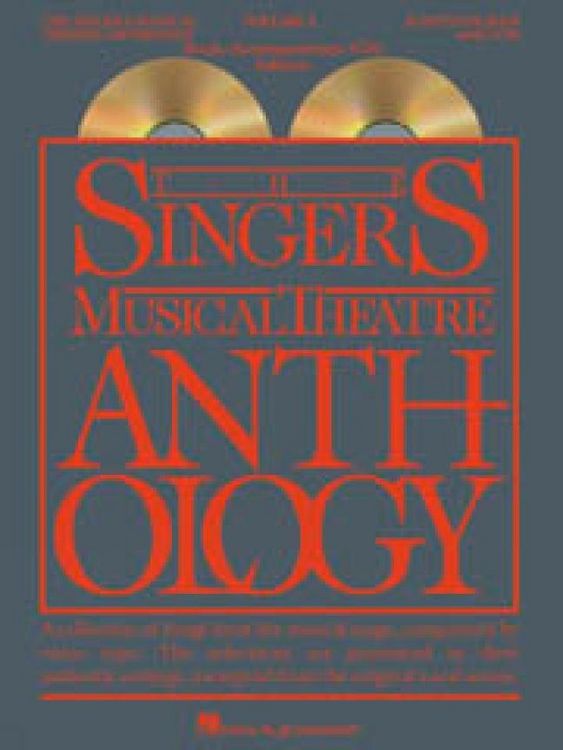Produktbild: The Singer's Musical Theatre Anthology: Volume 1 for Baritone Bass with Online Audio Broadway Songbook and Sheet Music Collection for Vocal Performance, Repertoire Study and Audition Preparation