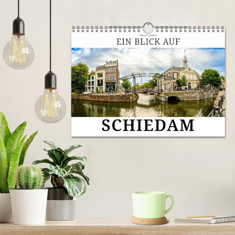 Produktbild: Ein Blick auf Schiedam (Wandkalender 2026 DIN A4 quer), CALVENDO Monatskalender
