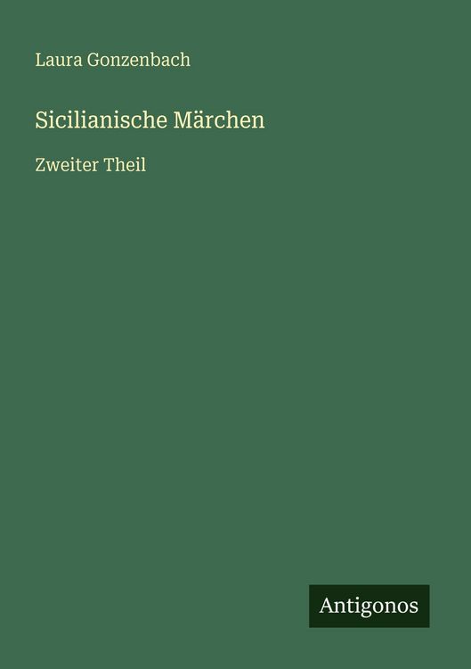 Produktbild: Sicilianische M&auml;rchen