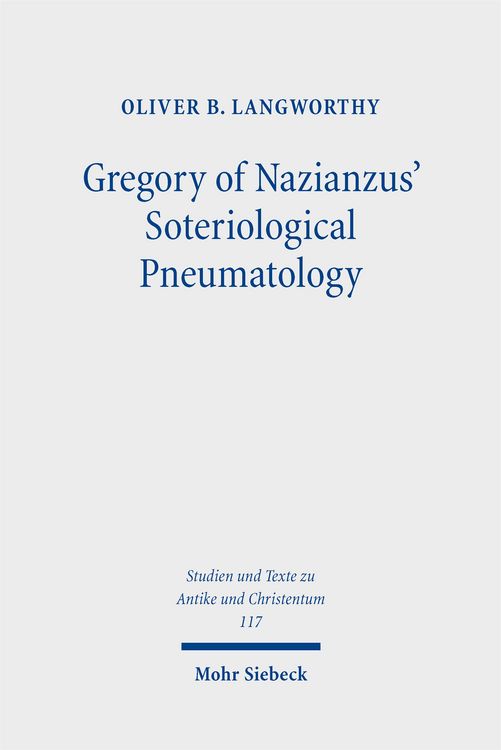 Produktbild: Gregory of Nazianzus' Soteriological Pneumatology