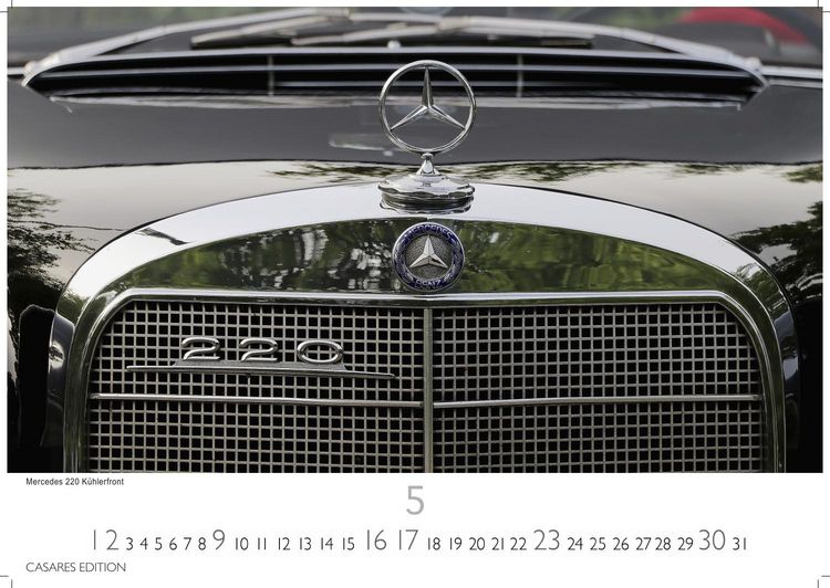 Produktbild: Mercedes Classic Cars Kalender 2027 &ndash; Wandkalender | Fotokalender Oldtimer 24x35cm - Mercedes Oldtimer - Eleganz & Geschichte im Kalenderformat