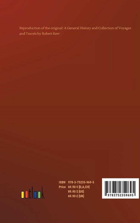 Produktbild: A General History and Collection of Voyages and Travels