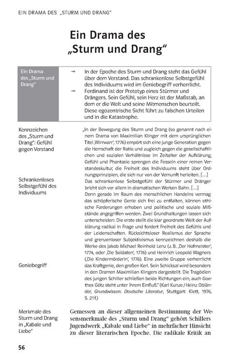 Produktbild: Lekt&uuml;rehilfen Friedrich Schiller 'Kabale und Liebe'