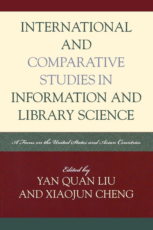 Produktbild: International and Comparative Studies in Information and Library Science