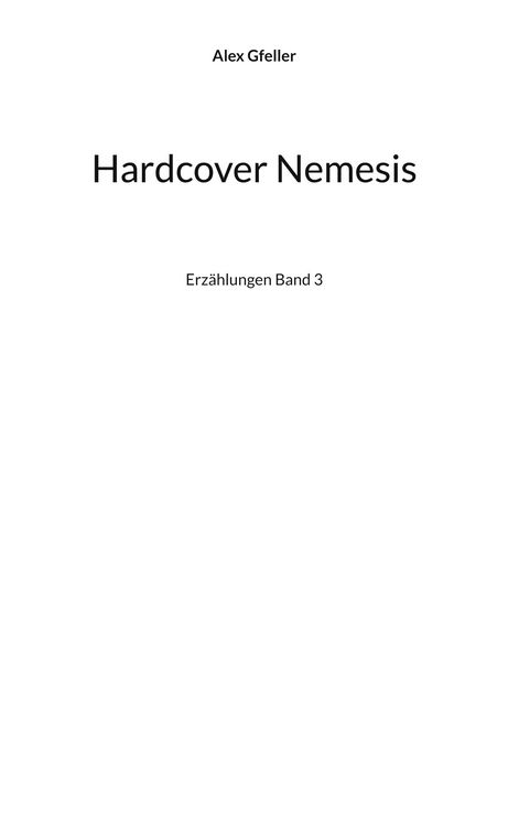 Produktbild: Hardcover Nemesis