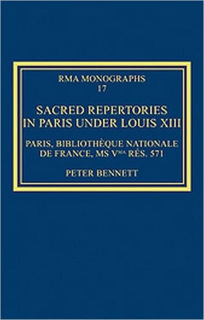 Produktbild: Sacred Repertories in Paris under Louis XIII