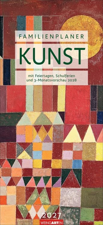 Produktbild: Kunst Familienplaner 2027