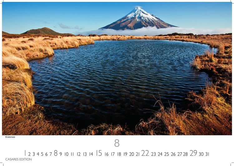 Produktbild: Neuseeland Kalender 2027 &ndash; Wandkalender | Fotokalender Ozeanien 35x50cm &ndash; Bildkalender mit atemberaubenden Naturaufnahmen, perfekt f&uuml;r Reisefans & Neuseeland-Liebhaber