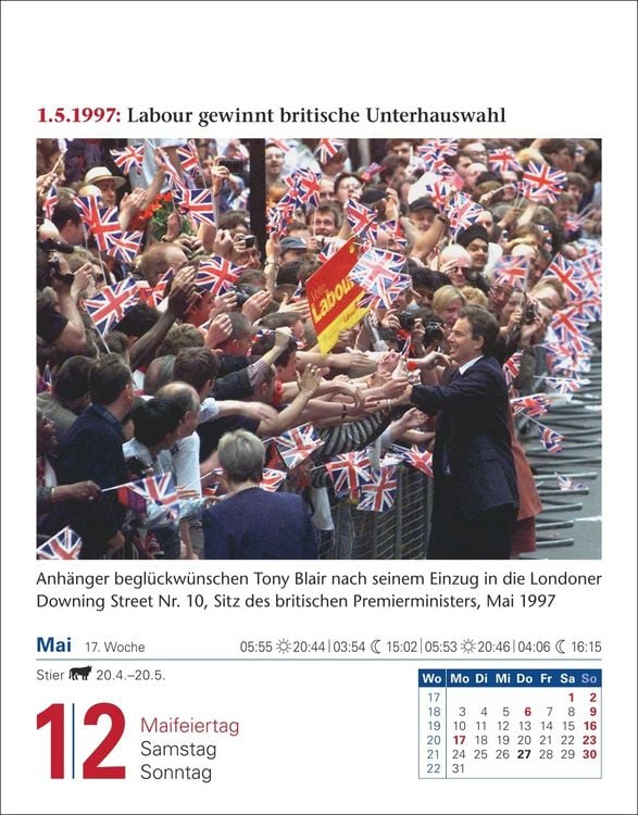 Produktbild: Abenteuer Geschichte Tagesabrei&szlig;kalender 2027 - Menschen, Ereignisse, Epochen - von den Anf&auml;ngen bis heute