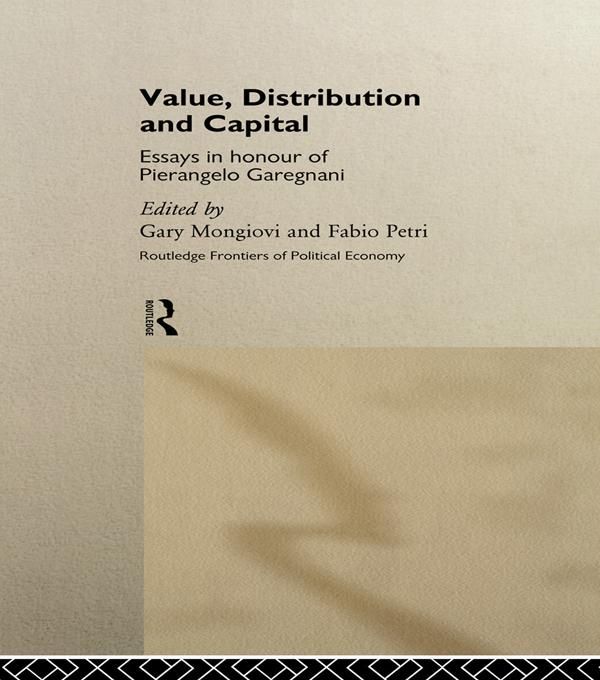 Produktbild: Value, Distribution and Capital