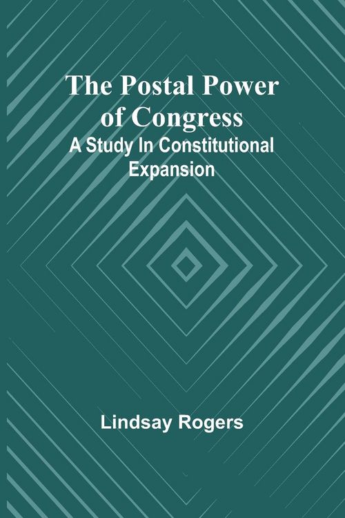 Produktbild: The postal power of Congress