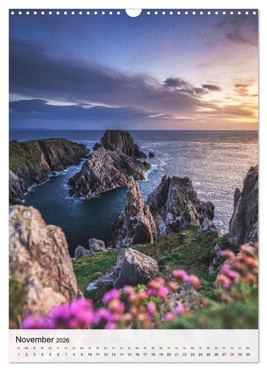 Produktbild: (Nord-)Irland - Die gr&uuml;ne Sch&ouml;nheit (Wandkalender 2026 DIN A3 hoch), CALVENDO Monatskalender