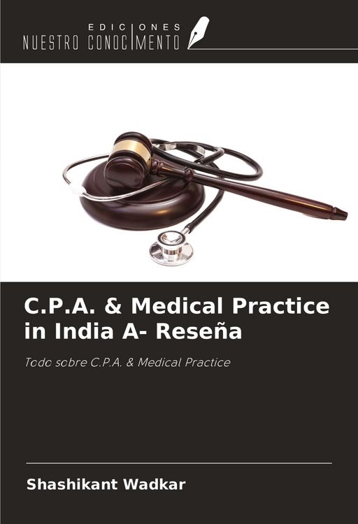 Produktbild: C.P.A. & Medical Practice in India A- Rese&ntilde;a
