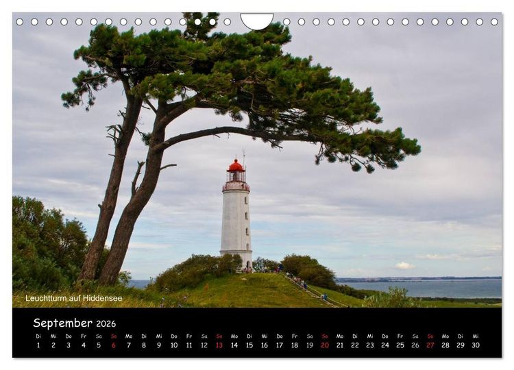 Produktbild: Landschaften im Norden (Wandkalender 2026 DIN A4 quer), CALVENDO Monatskalender