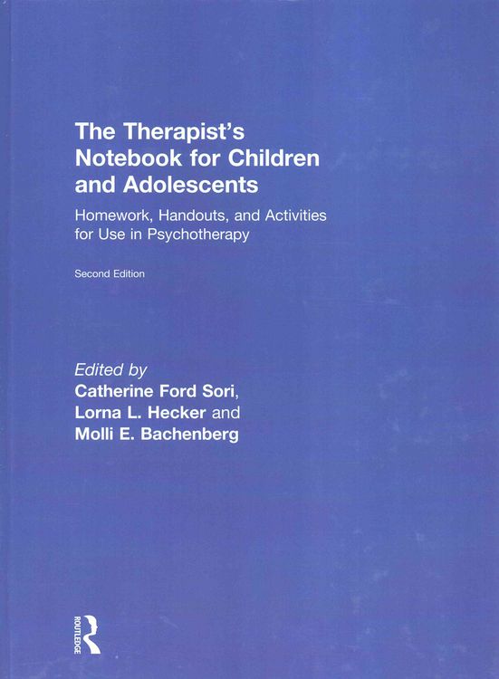 Produktbild: The Therapist's Notebook for Children and Adolescents